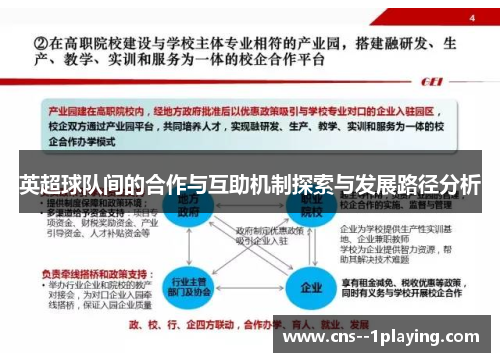 英超球队间的合作与互助机制探索与发展路径分析